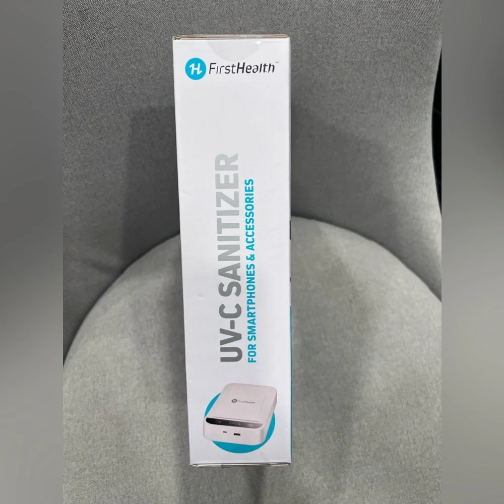 First Health UV Light Sanitizer, |Sterilizer Box for Smartphones, accessories